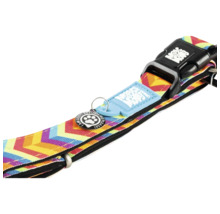 Zgardă pentru câini cu model și pandantiv