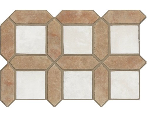 Placă de mozaic cu model geometric pentru pereți și podele