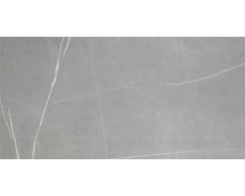 Gresie de podea gri cu aspect de marmură