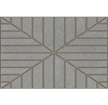 Pavele gri cu model geometric pentru exterior