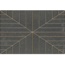 Placă decorativă de pavaj cu model geometric