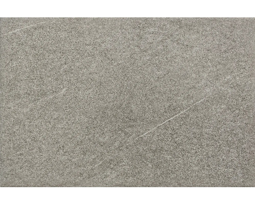 Gresie exterior / interior porțelanată glazurată Piacentina Perla 40x60 cm Placă ceramică gri cu textură fină