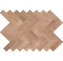 Plăci ceramice în model herringbone