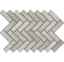 Placă de mozaic cu model herringbone