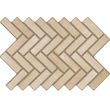 Placă ceramică cu model herringbone