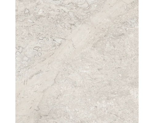 Model de placă de pardoseală deschisă la culoare cu aspect de marmură