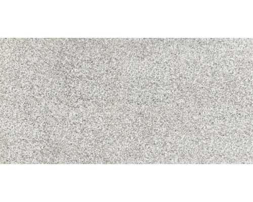 Treaptă gresie rectificată Sinclair Gris 33x120 cm Prim-plan al unei suprafețe de piatră gri