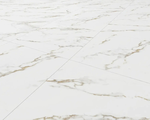 Podea cu gresie cu aspect de marmură