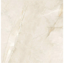 Placă de podea bej cu aspect de marmură