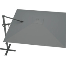 Umbrelă de soare cu braț lateral și suport