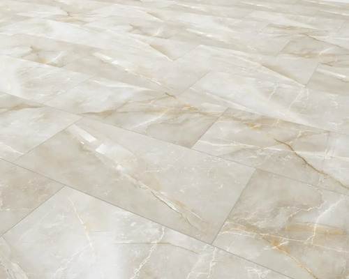 Suprafață de podea cu plăci dreptunghiulare cu aspect de marmură