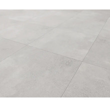 Gresie de podea gri cu aspect de piatră