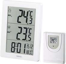 Stație meteo wireless Hama cu senzor extern pentru măsurarea temperaturii