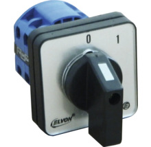 Comutator rotativ Elvon cu cifrele 0 și 1 pentru controlul dispozitivelor electrice