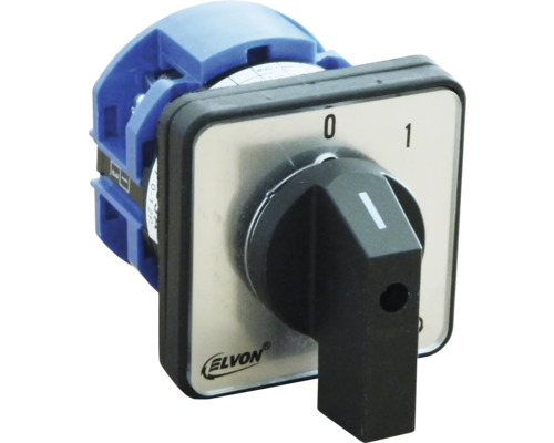 Comutator cu came Elvon EV126 0-1 4P 63A Comutator rotativ Elvon cu pozițiile 0 și 1
