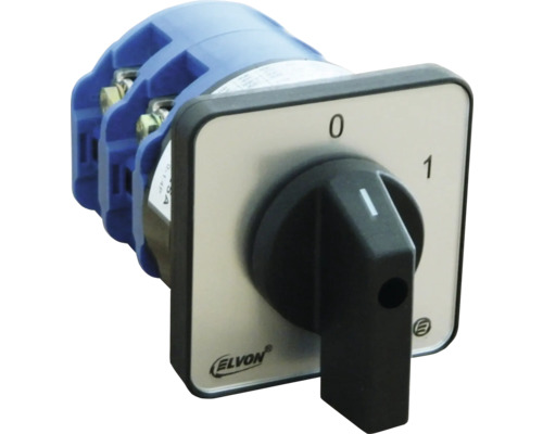 Comutator cu came Elvon EV126 0-1 3P 160A Comutator rotativ Elvon cu pozițiile 0 și 1