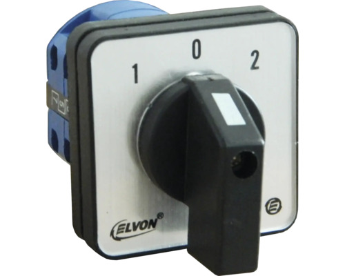Comutator cu came Elvon EV126 1-0-2 2P 20A Comutator rotativ cu afișaj numeric