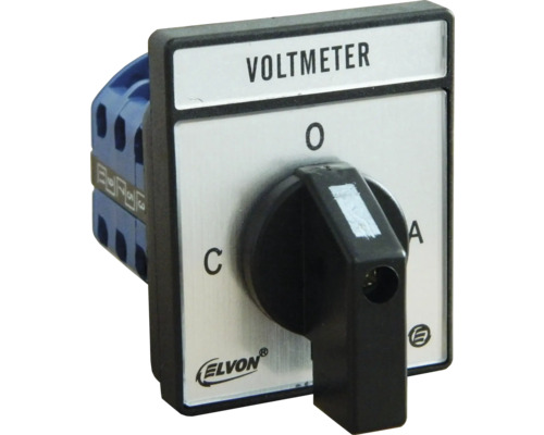 Comutator cu came Elvon cheie voltmetru 4 poziții 20A Comutator rotativ voltmetru cu diferite poziții