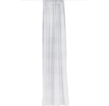 Cortină albă cu model punctat pentru decorarea ferestrelor