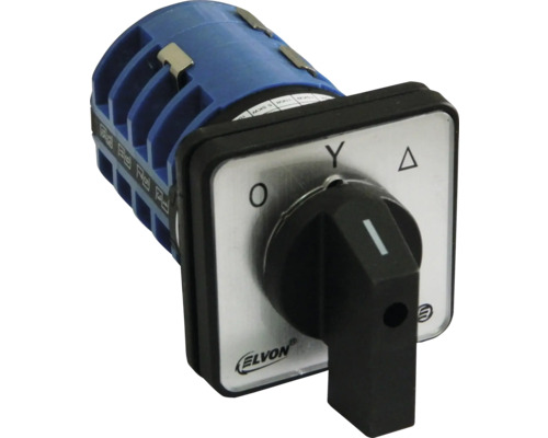 Comutator cu came stea-triunghi Elvon EV126 32A Comutator rotativ ELVON pentru aplicații electrice