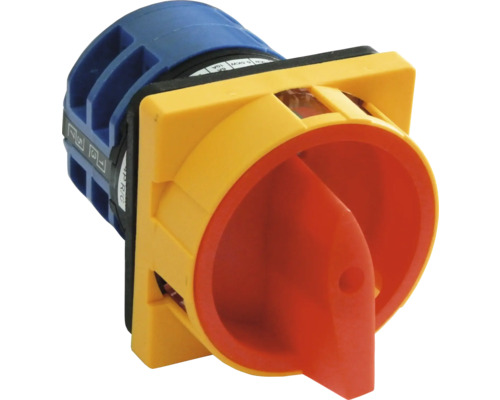 Comutator cu came Elvon acces control R/G 0-1 4P 125A Comutator rotativ pentru aplicații electrice