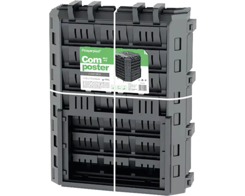 Compstor din plastic cu etichetă