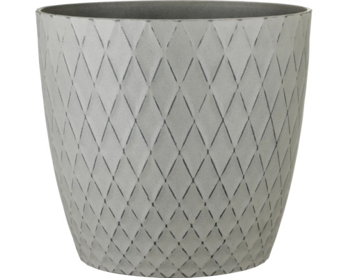 Ghiveci de flori cu model de romburi