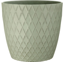 Ghiveci de flori cu model de romburi