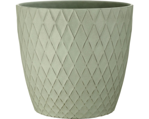 Ghiveci de flori cu model de romburi