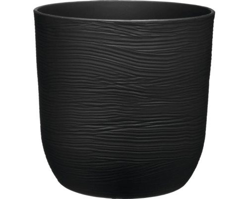 Ghiveci de flori cu textură ondulată