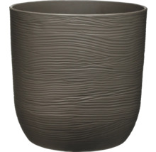 Ghiveci de flori cu aspect de lemn