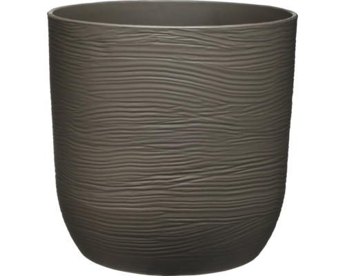 Ghiveci de flori cu aspect de lemn