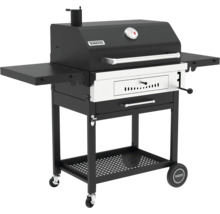 Grătar pe cărbune Tenneker cu suprafețe de depozitare și termometru