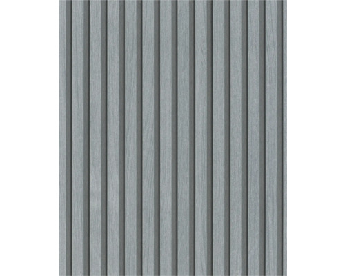 Placă decorativă cu structură de lemn și caneluri verticale