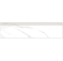 Placă ceramică cu aspect de marmură și margine de treaptă