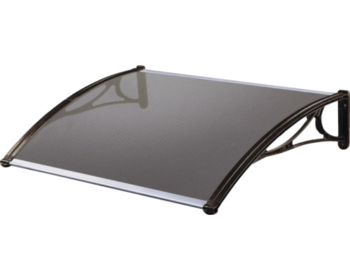 Copertină de ușă cu acoperiș transparent