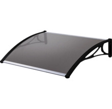 Copertină cu acoperire transparentă și suport negru