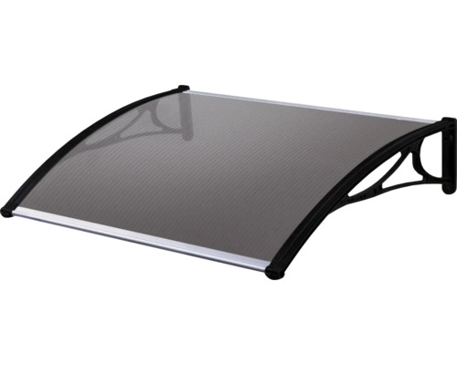 Copertină cu acoperire transparentă și suport negru