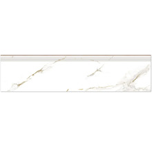 Bordură de faianță cu structură de marmură