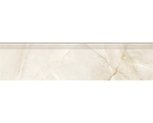 Treaptă gresie rectificată Izida Build bej 30x120 cm | HORNBACH