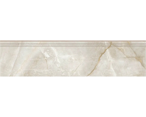 Treaptă gresie rectificată Izida Build gri deschis 30x120 | HORNBACH