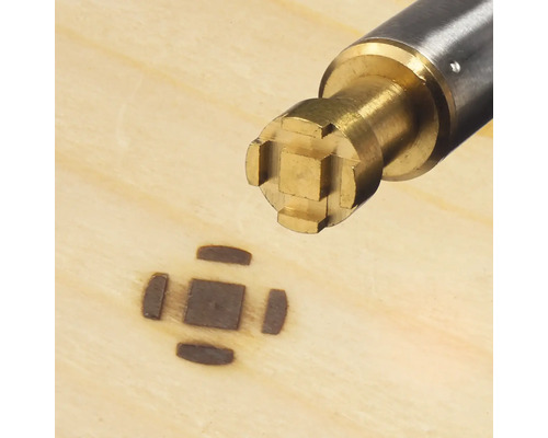 Ștampilă de marcare pentru crearea de modele pe lemn