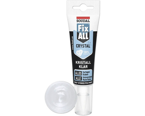 Tub de adeziv Soudal Fix All Crystal