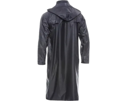 Pelerină de ploaie cu glugă, vedere din spate