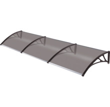 Copertină de ușă din policarbonat cu suporturi