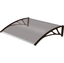 Copertină de ușă din plastic cu bandă de aluminiu