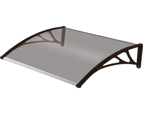 Copertină de ușă din plastic cu bandă de aluminiu