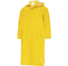 Pelerină de ploaie galbenă cu glugă