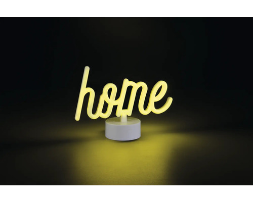 Lampă decorativă Home cu inscripție pentru interior