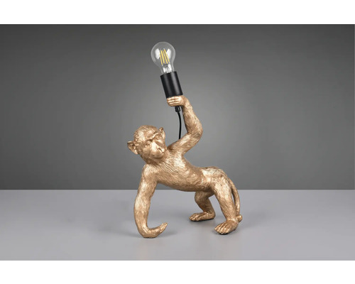 Lampă maimuță cu bec ca element decorativ pentru interior